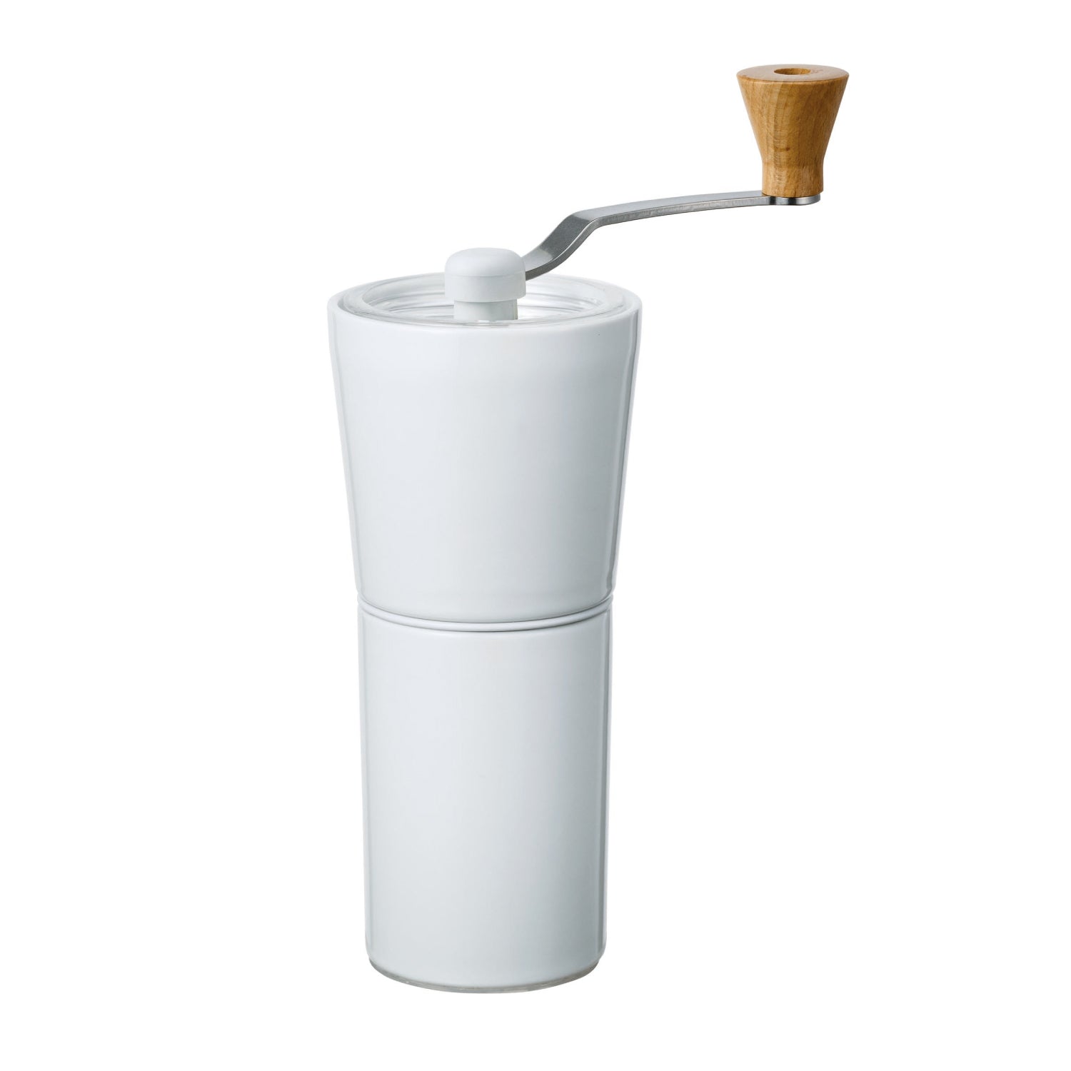 Cối xay cà phê gốm HARIO Ceramic Coffee Mill Wood thật
