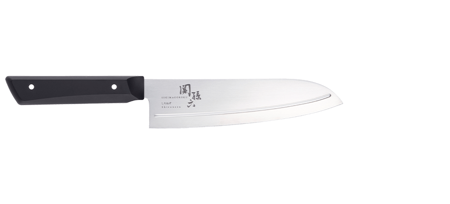 Dao KAI Seki Magoroku Shiro-nezu Santoku 165 mm thật
